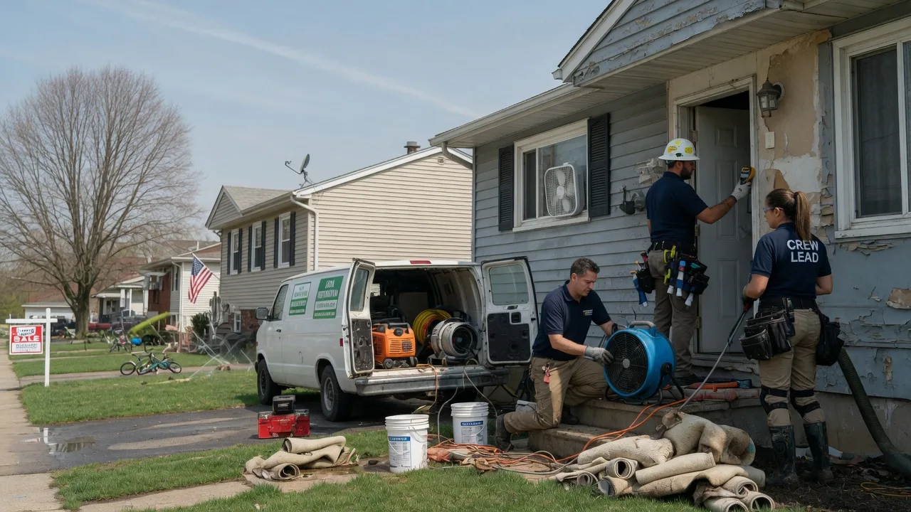 Flood Cleanup in Omena, MI near me