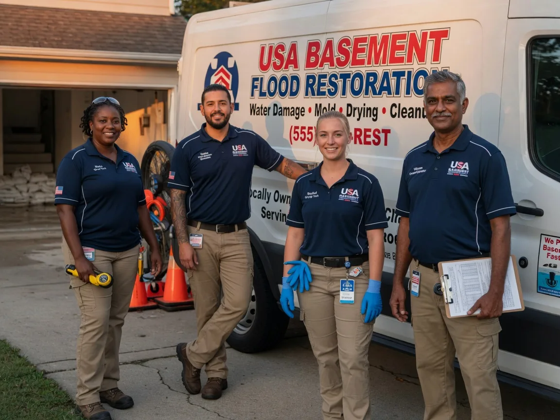 Basement Flood Cleanup company in Omena, MI