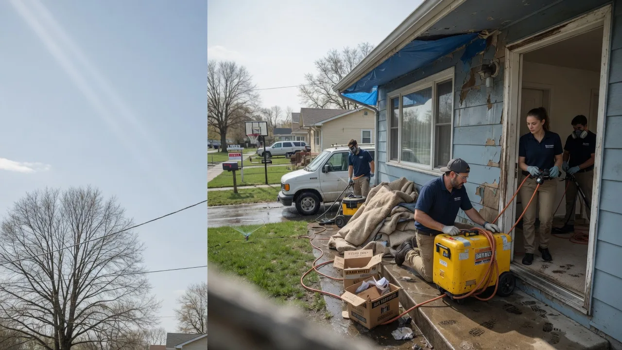 Basement Flood Cleanup in Omena, MI near me